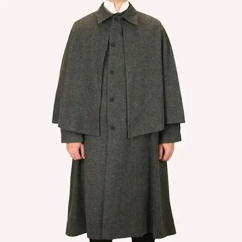 Men winter cape - coat:, warm