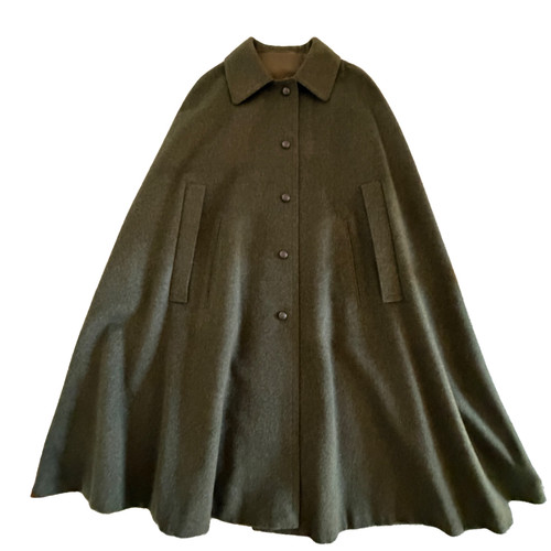 Steinbock wool alpaca cape - alpaca,