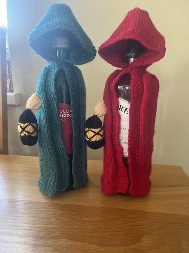 Wine bottle covers - wine, covers.