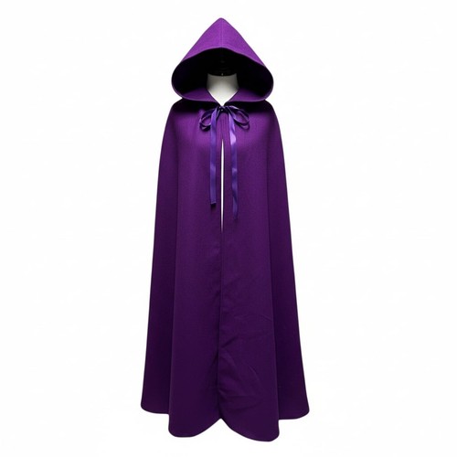 Green wool hooded cloak - green,