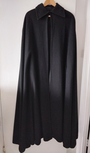 Vintage long black wool - long,