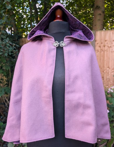 Dusky purple wool - dusky, half