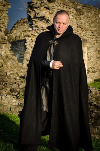 Medieval cloak cape - medieval, linned