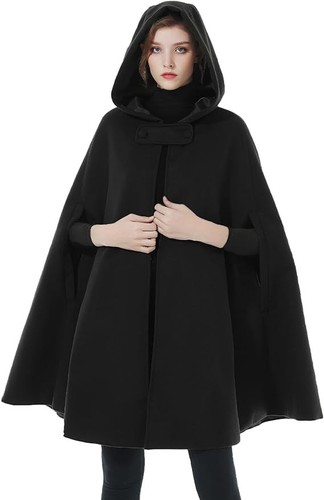 Beautelicate hooded cape cloak - beautelicate,