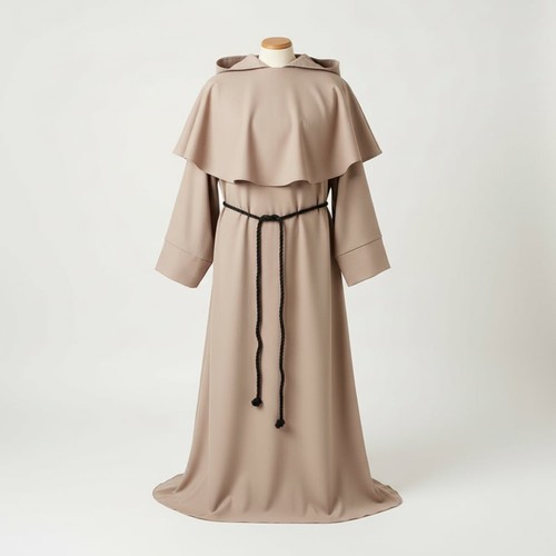 Medieval monk robe - monk,